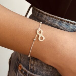 PULSERA BOLITAS INFINITO