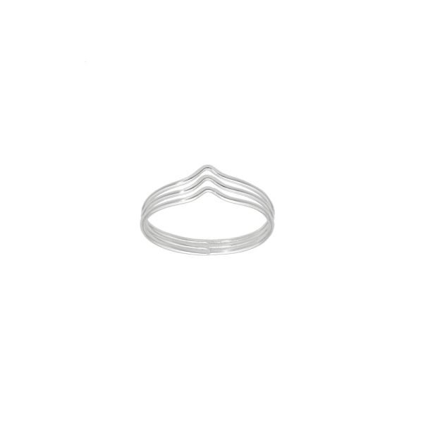 ANILLO TRIPLE EN PUNTA