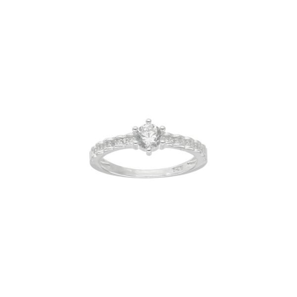 ANILLO SOLITARIO MICROCIRCÓN