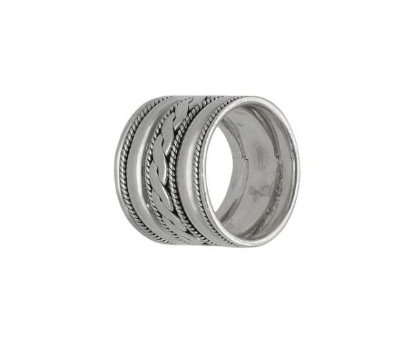ANILLO LINEAS TRENZA ESTILO BALI