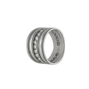 ANILLO PUNTOS ESTILO BALI