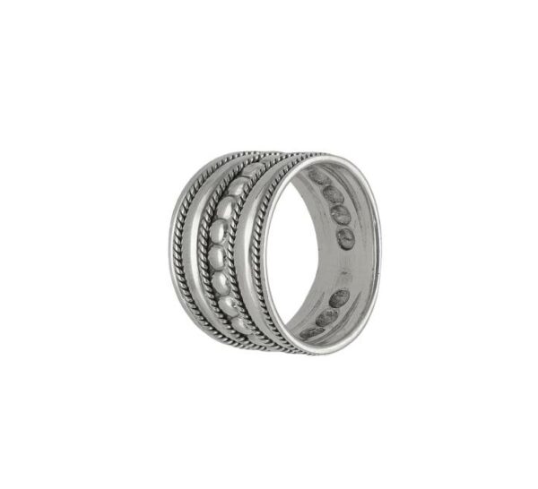 ANILLO PUNTOS ESTILO BALI