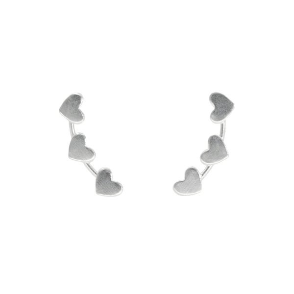 ARO PEGADO CORAZÓN TRIPLE