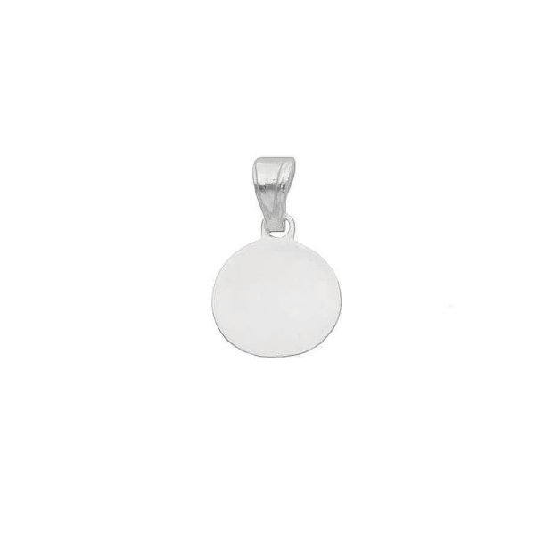 COLGANTE PLACA CIRCULAR MEDIANA