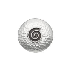 COLGANTE ESPIRAL MARTILLADO HECHO A MANO