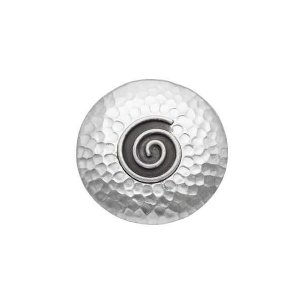 COLGANTE ESPIRAL MARTILLADO HECHO A MANO