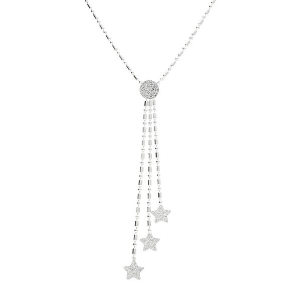 COLLAR TRES ESTRELLAS SATINADAS