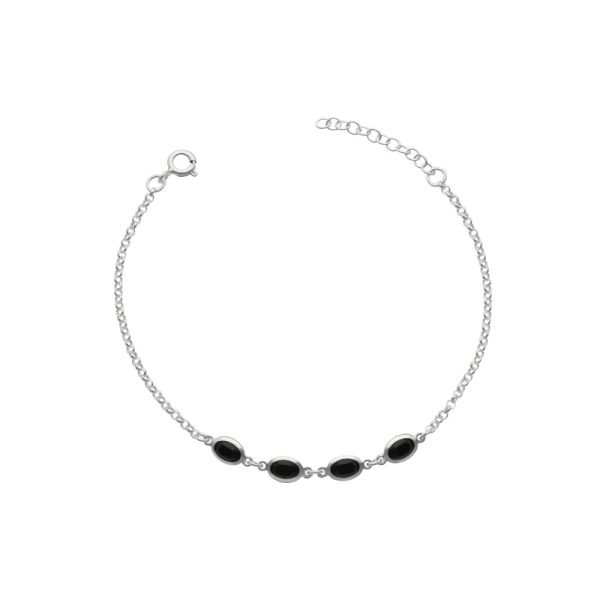 PULSERA CIRCONES OVALADOS