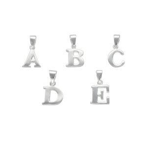 COLGANTE LETRA MEDIANA LISA A-Z