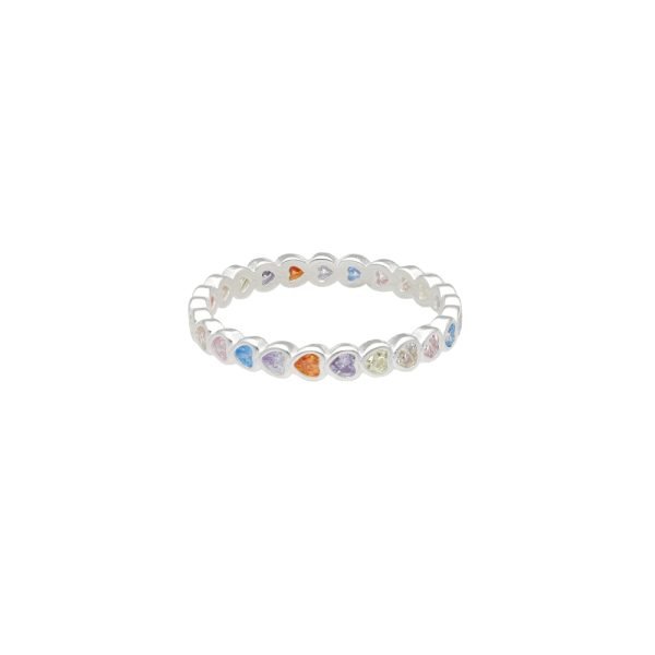 ANILLO SINFÍN CORAZÓN CIRCÓN