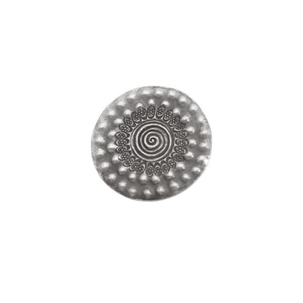 ANILLO AJUSTABLE CIRCULAR HECHA A MANO