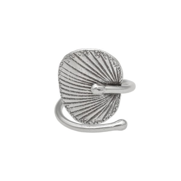 ANILLO  AJUSTABLE HOJA HECHO A MANO