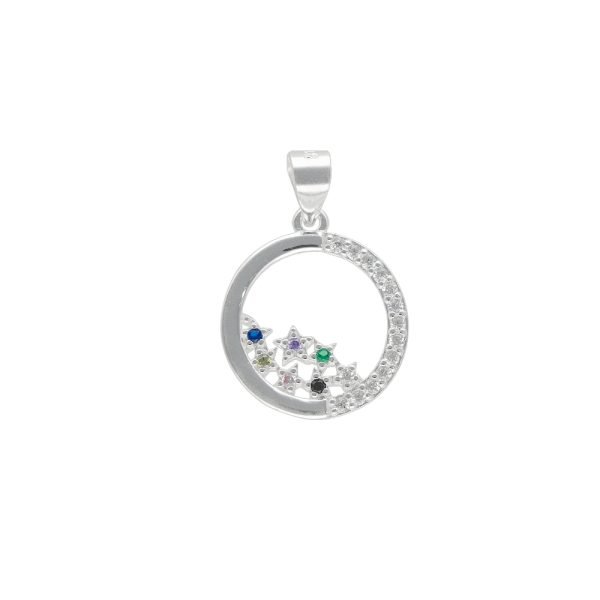 COLGANTE ESTRELLA MICROCIRCÓN MULTICOLOR