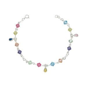 PULSERA CIRCONES MULTICOLOR