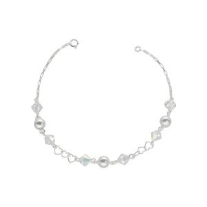 PULSERA CORAZÓN ENTRELAZADO CIRCÓN