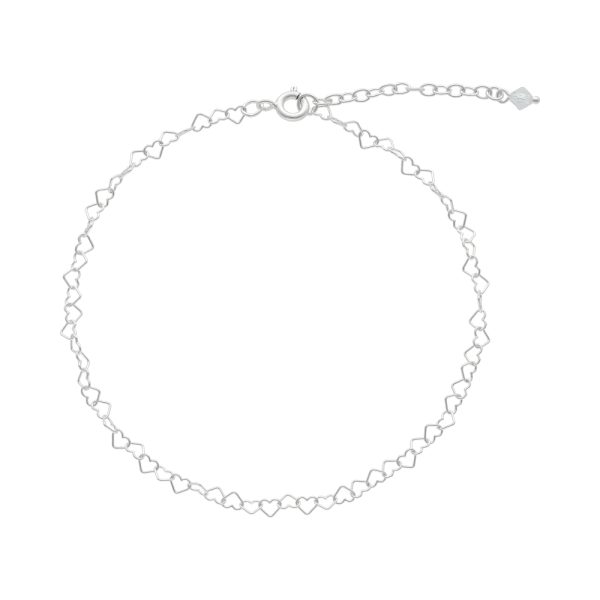 TOBILLERA CORAZÓNES ENTRELAZADOS