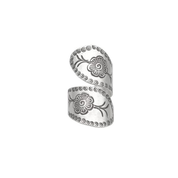 ANILLO FLORES HECHO A MANO