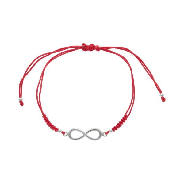 PULSERA AJUSTABLE INFINITO HILO ROJO