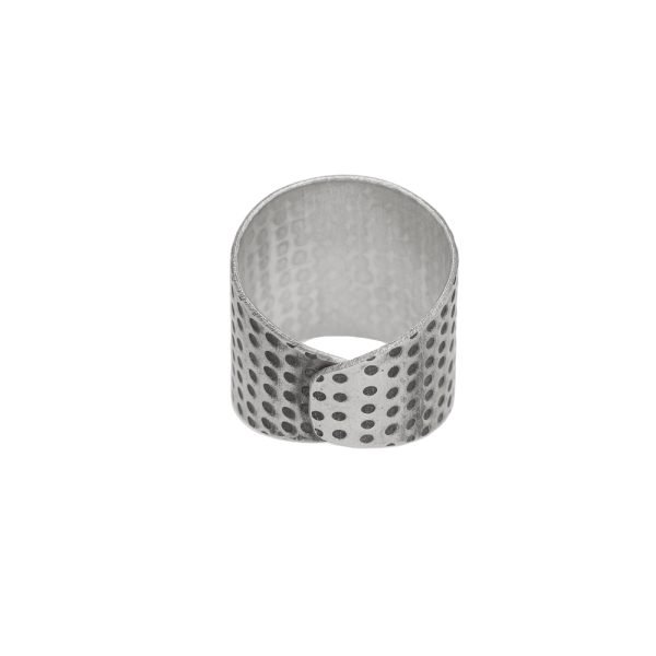 ANILLO PUNTOS HECHO A MANO - Imagen 2