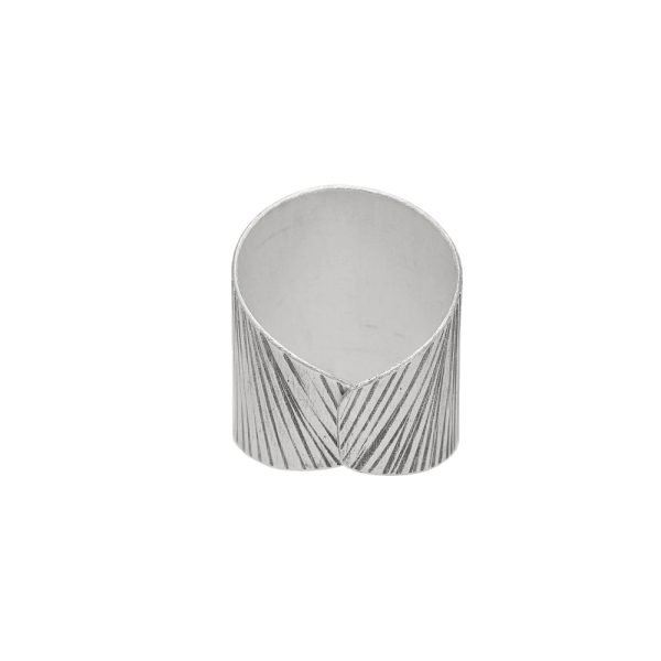 ANILLO LINEAS AJUSTABLE HECHO A MANO - Imagen 2