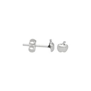 ARO MANZANA MINIATURA PLATA ENVEJECIDA