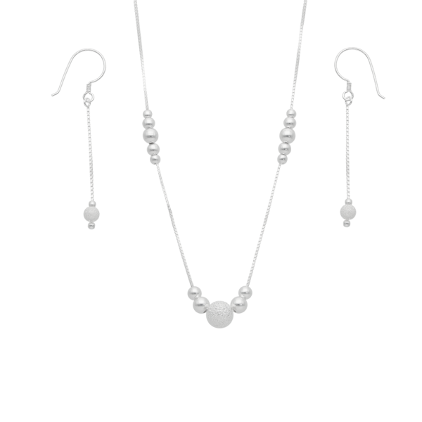 CONJUNTO BOLITAS SATINADAS  LISAS