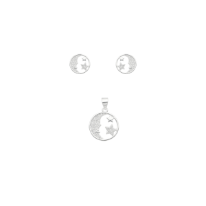 CONJUNTO LUNA ESTRELLAS MICROCIRCÓN