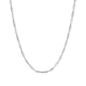 COLLAR TRENZADO ITALIANO