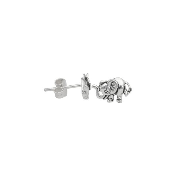 ARO ELEFANTE MINIATURA PLATA ENVEJECIDA