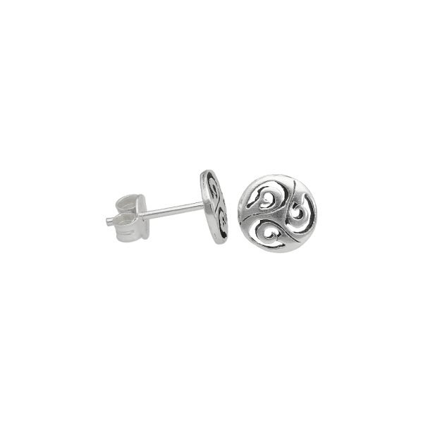ARO TRISQUEL MINIATURA PLATA ENVEJECIDA