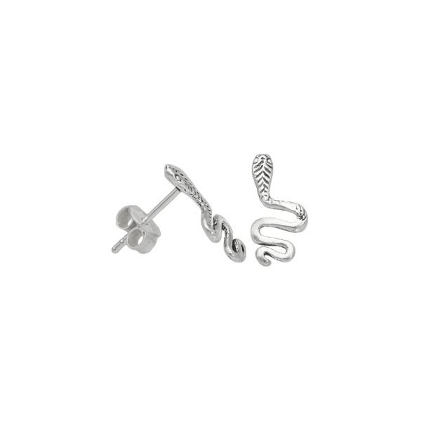 ARO SERPIENTE MINIATURA PLATA ENVEJECIDA