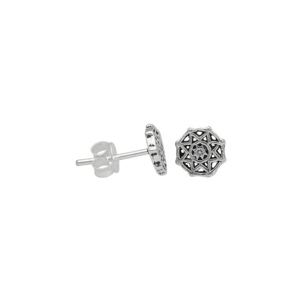 ARO MANDALA MINIATURA PLATA ENVEJECIDA