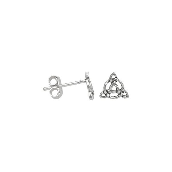 ARO TRIQUETA MINIATURA PLATA ENVEJECIDA