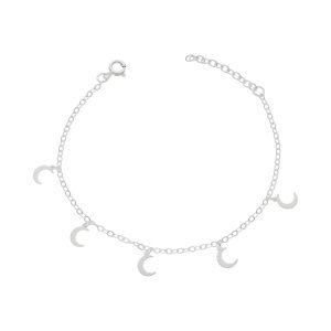 PULSERA LUNAS COLGANTES