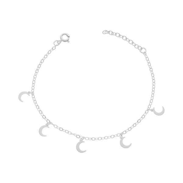 PULSERA LUNAS COLGANTES