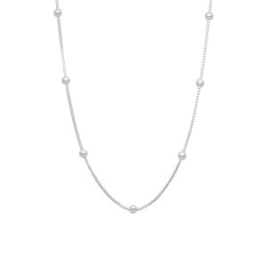 COLLAR VENECIANA CON BOLITAS 3 MM-150 CM