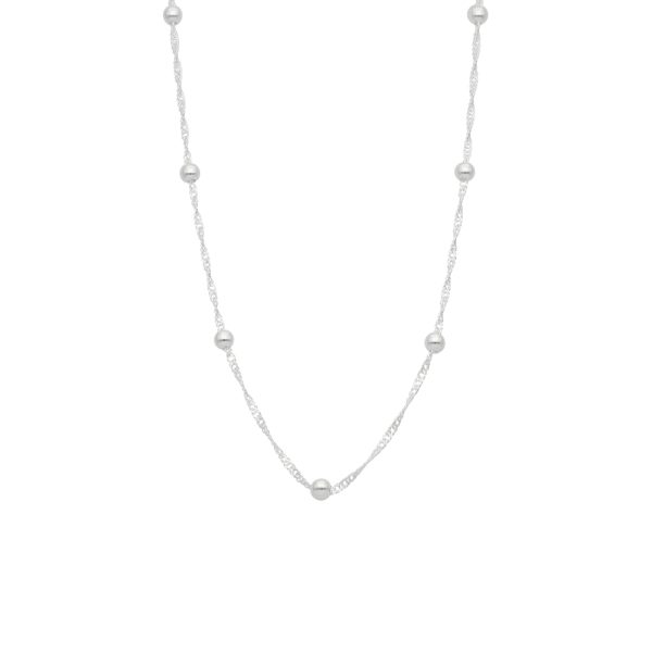 COLLAR SINGAPUR CON BOLITAS 4 MM