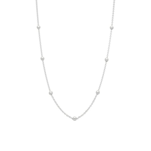COLLAR ROLO CON BOLITAS 3 MM