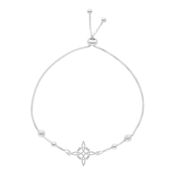 PULSERA AJUSTABLE NUDO DE BRUJA