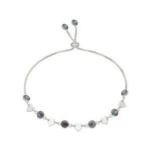PULSERA AJUSTABLE CORAZÓN CIRCÓN