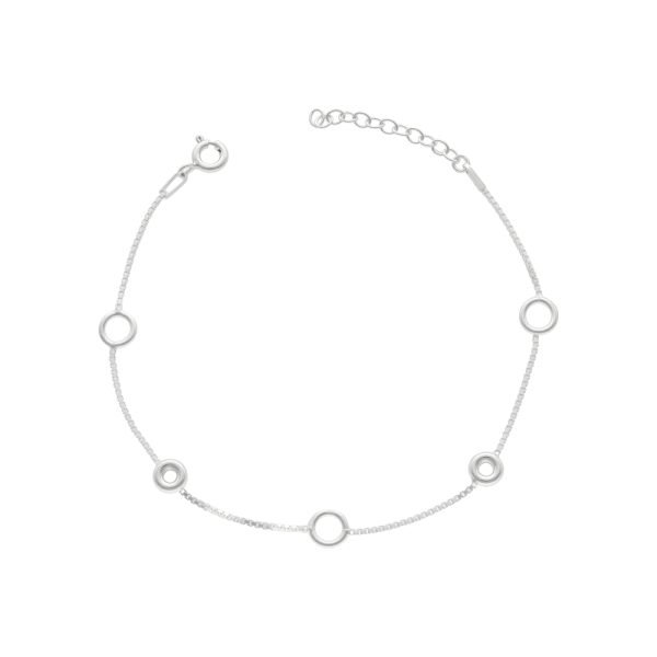 PULSERA ESFERA CALADA