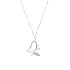 COLLAR MARIPOSA MULTICOLOR