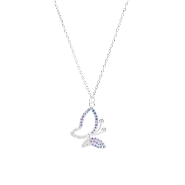 COLLAR MARIPOSA MULTICOLOR