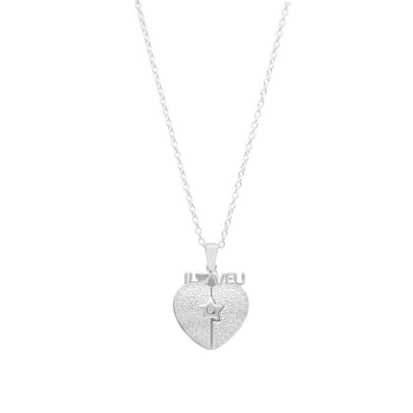 COLLAR CORAZÓN MEMORIES MICROCIRCÓN
