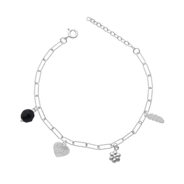 PULSERA LIMADA COLGANTES VARIOS - Imagen 3
