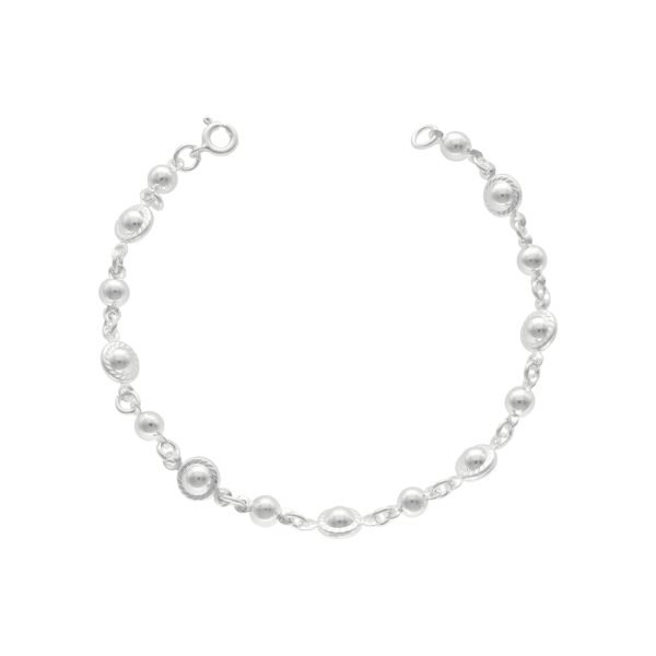 PULSERA BOLAS LISAS 4.8 MM