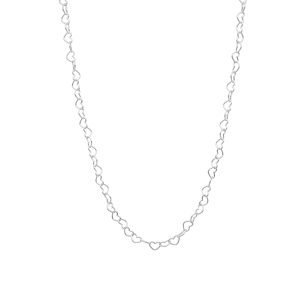COLLAR CORAZONES ENTRELAZADOS 3.3 MM