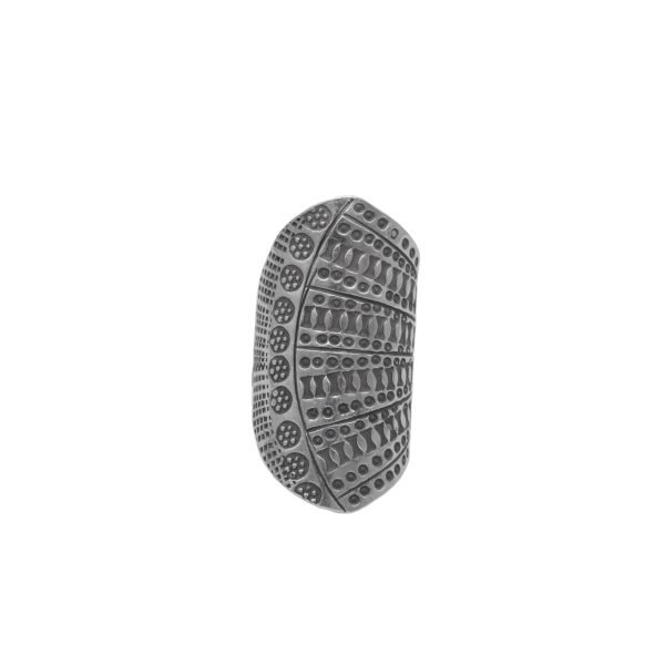 ANILLO AJUSTABLE DISEÑO ÉTNICO HECHO A MANO - Imagen 2