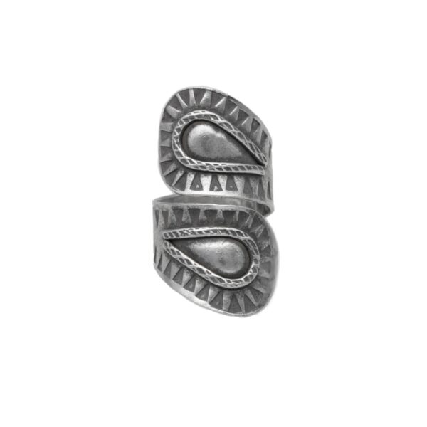 ANILLO AJUSTABLE ENVOLVENTE HECHO A MANO - Imagen 2