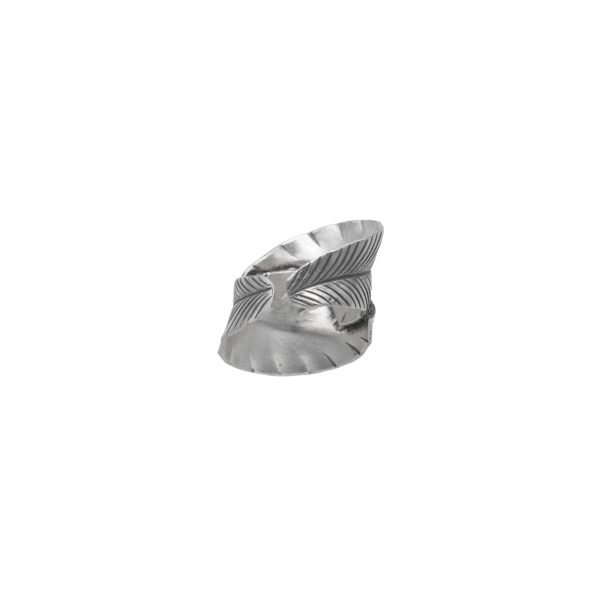 ANILLO AJUSTABLE HOJAS HECHO A MANO - Imagen 2